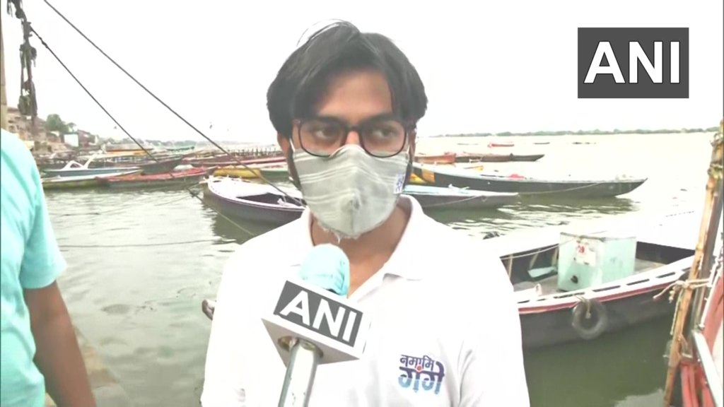 Namami Gange Team Conducts Ganga Cleaning Drive In Varanasi