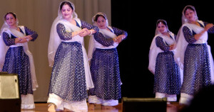 ASF team led by Kiran Chouhan (C) presents a Sufi collage portraying, in the style of dancing dervishes, the yearning of the soul for union with Allah in "Divanage."