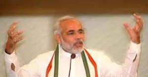 Modi urges youth to give up violence