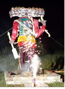 Ravan Dahan on Vijay Dashmi day