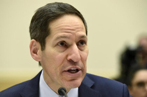CDC Director Tom Frieden testifies on Capitol Hill in Washington, before the House Foreign Affairs, Africa, Global Health, Global Human Rights, and International Organizations subcommittee and Western Hemisphere subcommittee hearing on: 'The Global Zika Epidemic.