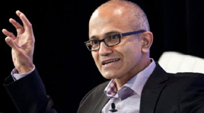 Ultimately it's going to be man with machines Nadella