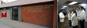 IAMACF facility in Chicago and a group of physicians 