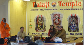 Balaji Temple promotes