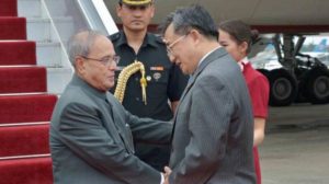 Mukherjee meets top Communist Party official