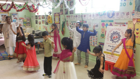 Vedic Day Care Center presenting skit and a play during Ram Navmi Celebrations