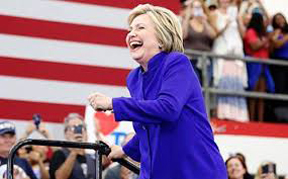 Clinton creates history, becomes first woman prez nominee