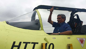 Indigenous trainer aircraft HTT-40 makes inaugural flight
