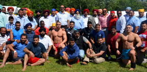 Kabbadi tournament hosted by Punjab Sports Club - members guests and participants 