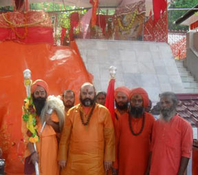 'Chhari Mubarak' taken to Sharika-Bhawani Temple