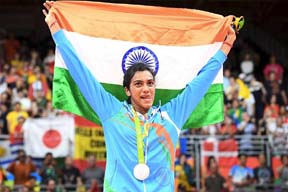 Really happy to win a silver, gave my heart out Sindhu