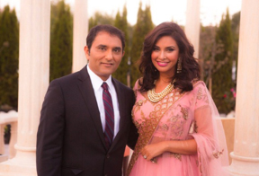 Founder Dr. Naveen Mehrotra with actor and  activist Lisa Ray