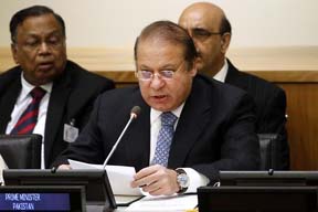 Sharif again writes to UN for intervention in Kashmir