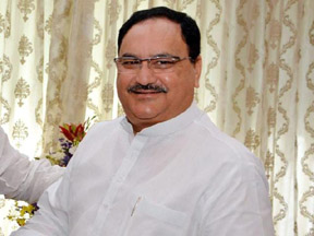 Union Health Minister J P Nadda