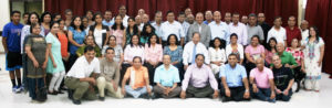 All volunteers with Health Fair Coordinator Jayantibhai Thakkar and Organization presidents and doctors