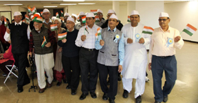 Bhartiya Seniors celebrating India's Republic Day 