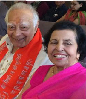 Dr Dharam Paul with wife Dr Premlata