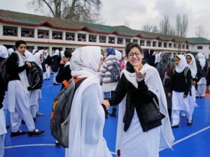 Schools reopen in Kashmir after months