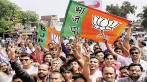 BJP wins bypolls in Delhi HP MP AssamCong bags KTK seats