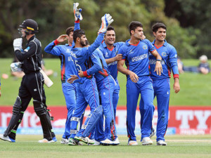 Afghanistan stun New Zealand to enter semis of U