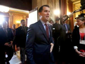 Support for Walker health insurance changes