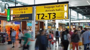 Hi tech baggage scanners for nine airports