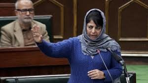 Mehbooba govt calls for resumption of Indo Pak peace process