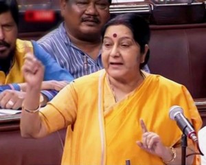 Cong to move privilege motion against Swaraj for