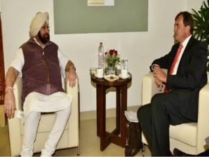 Punjab CM UK envoy discuss illegal immigration