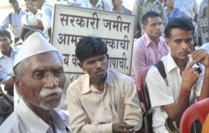 Guj farmers protest against bullet train land acquisition