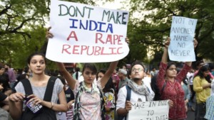 Indian Americans protest against Kathua Unnao rapes