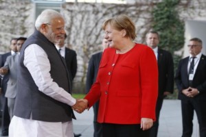 PM Modi holds talks with German Chancellor Merkel on bilateral global issues