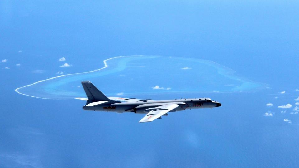 China lands strategic bombers in SCS for 1st time US sees red