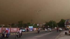 Nearly 100 killed in dust storm in UP