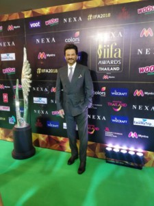 Anil Kapoor at IIFA Rocks 2018