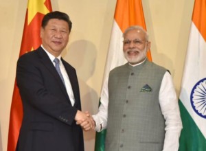 PM Narendra Modi with Chinese President Xi Jinping