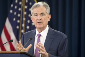 US Federal Reserve Board Chairman Jerome Powell