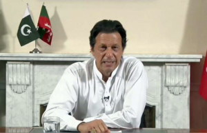 Pakistan Tehreek e Insaf chief Imran Khan