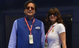 Shashi Tharoor Late Sunanda Pushkar