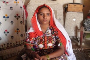 Sunita Parmar Menghwa Hindu woman Tharparkar Sindh province