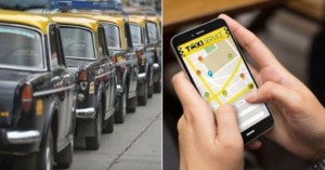 App based taxi service