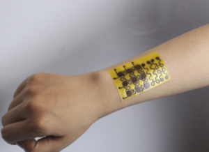 Electronic skin tattoos can monitor blood pressure