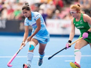 Indian women team loses to Ireland in Hockey World Cup