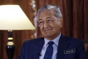 Malaysias Prime Minister Mahathir Mohamad