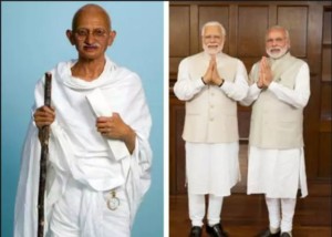 Modi wanted Gandhi with broom at Tussauds