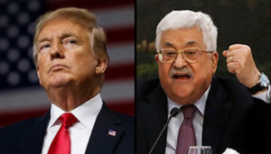 President Trump and Mahmoud Abbas