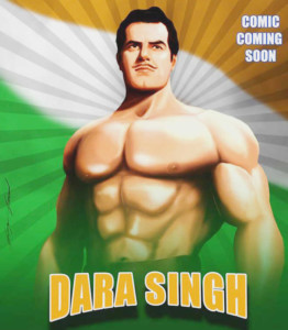 Comic book series on Superhero Dara Singh