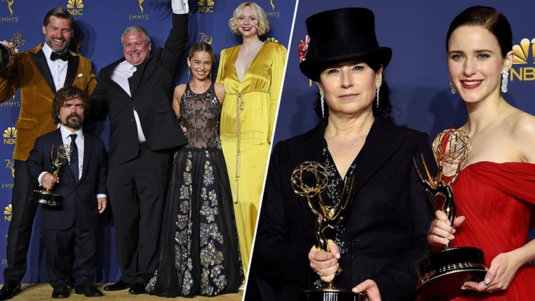 Game of Thrones The Marvelous Mrs Maisel win big at Emmys 2018
