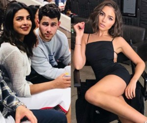 Nick Jonas’ ex flame Olivia Culpo was asked to comment on his engagement with Priyanka Chopra