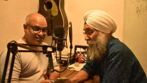 Shirshendu Banerjee and Arvinder Singh known as Shandy and Sunny won the Whickers Radio Audio Funding Award runners up prize in London last
